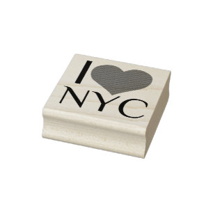 I HEART NYC RUBBER STAMP