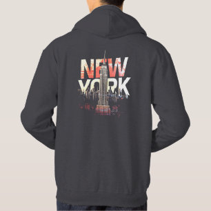 I Heart NYC" T-shirt - Casual New York City Urban  Hoodie