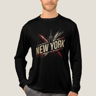 I Heart NYC" T-shirt - Casual New York City Urban Tri-Blend Shirt