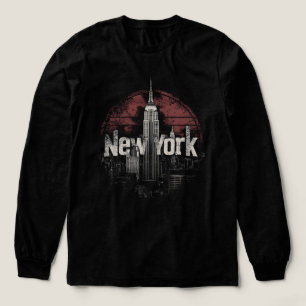 I Heart NYC" T-shirt - Casual New York City Urban Tri-Blend Shirt