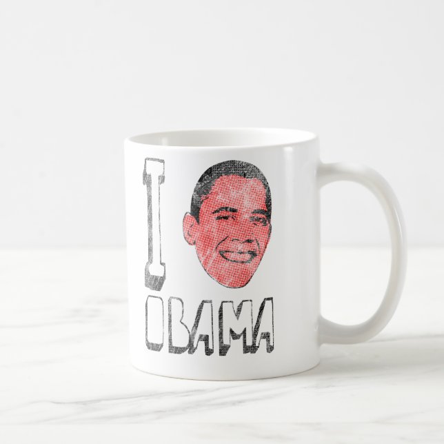 I heart Obama Mug (Right)