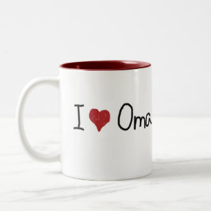 I Heart Oma Mug
