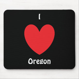 I Heart Oregon Mousepad