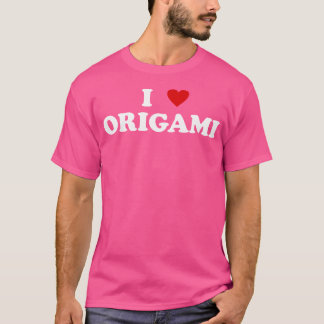 I Heart Origami Artist Paper Folding - I Love Orig T-Shirt