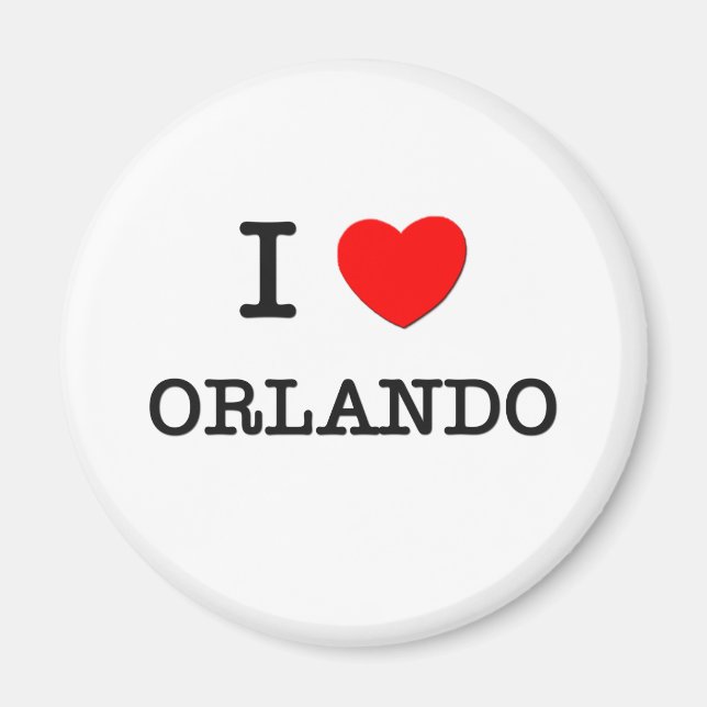I Heart ORLANDO Magnet (Front)