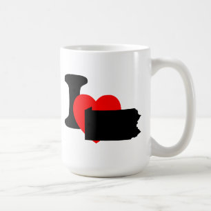 I Heart Pennsylvania Coffee Mug