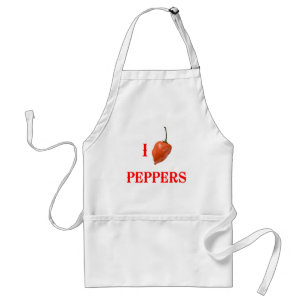 I (Heart) Peppers Standard Apron