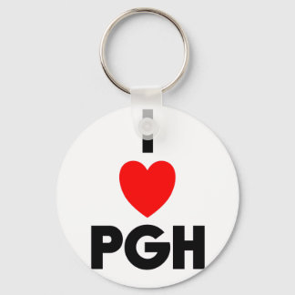 I Heart PGH Key Ring