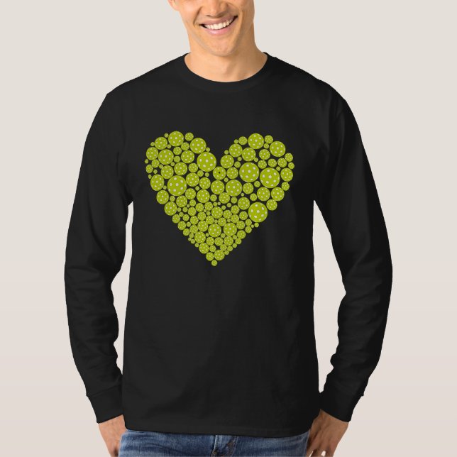 I Heart Pickleball T-Shirt (Front)