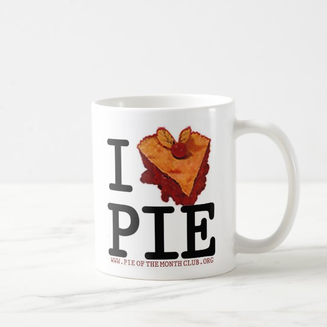 i (heart) PIE (and coffee) Mug!! Coffee Mug (Right)