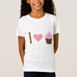 I Heart Pink Cupcakes Shirt