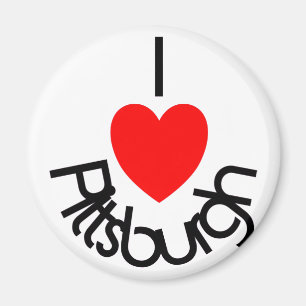 I Heart Pittsburgh Magnet
