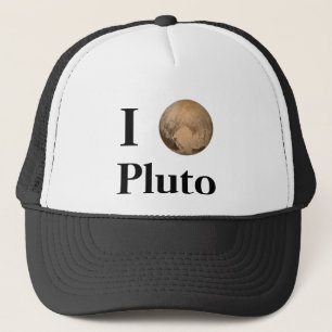 I Heart Pluto Trucker Hat