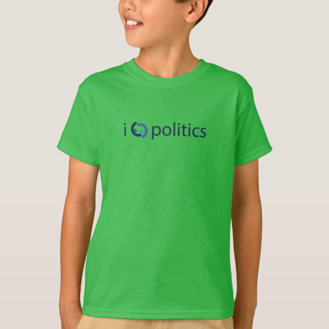 I Heart Politics (maybe too much) T-Shirt (Front)
