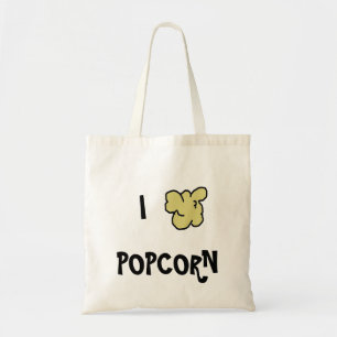 I Heart Popcorn Tote