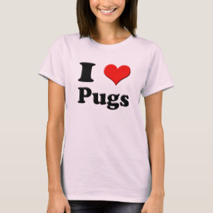 I Heart Pugs Tee