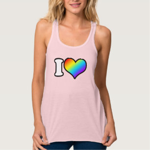 I Heart Rainbow Singlet