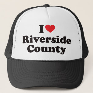 I Heart Riverside County Trucker Hat