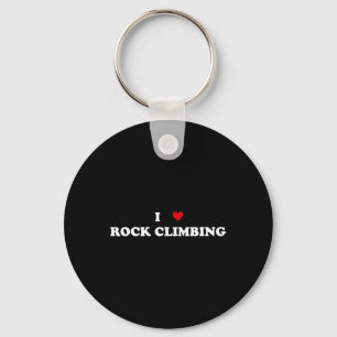 I Heart Rock Climber - I Love Rock Climbing  Key Ring