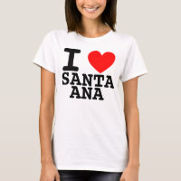 I Heart Santa Ana Shirt