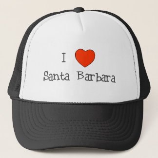 I Heart Santa Barbara Trucker Hat
