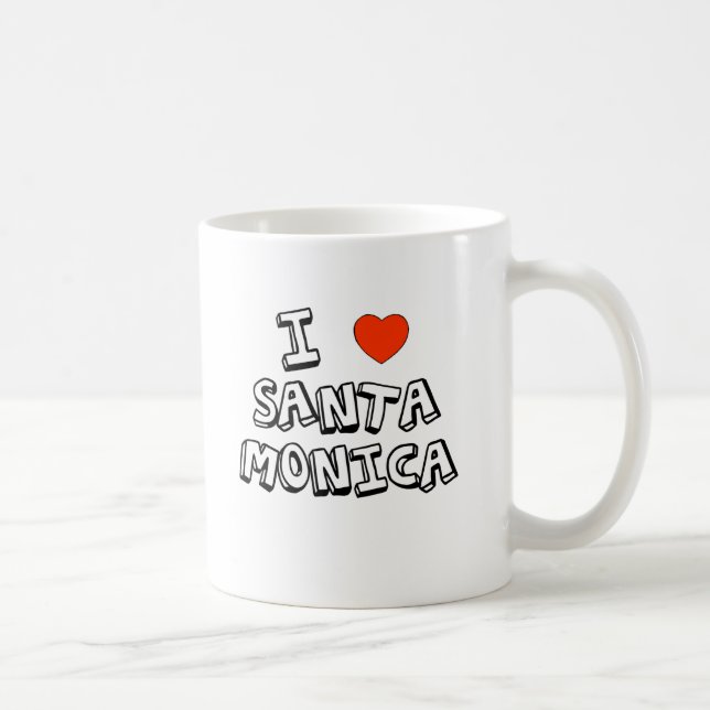 I Heart Santa Monica Coffee Mug (Right)