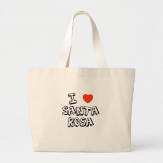 I Heart Santa Rosa Large Tote Bag