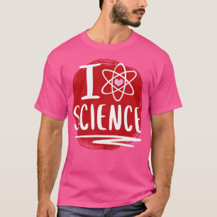 I Heart Science Cute Science Atom Heart 1 T-Shirt