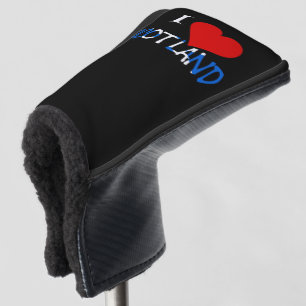 I Heart Scotland overlay pccnt Golf Head Cover