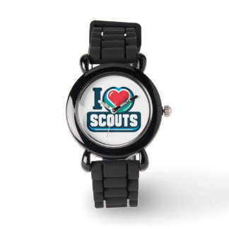 I Heart Scouts Girl Scouting Watch