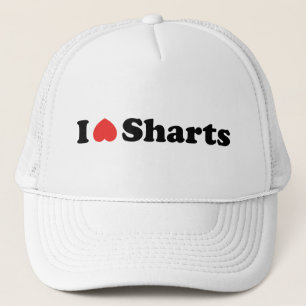 I Heart Sharts Trucker Hat