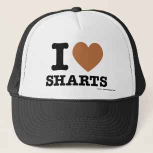 I Heart Sharts Trucker Hat