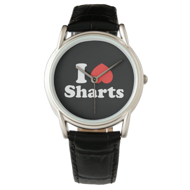 I Heart Sharts Watch (Front)