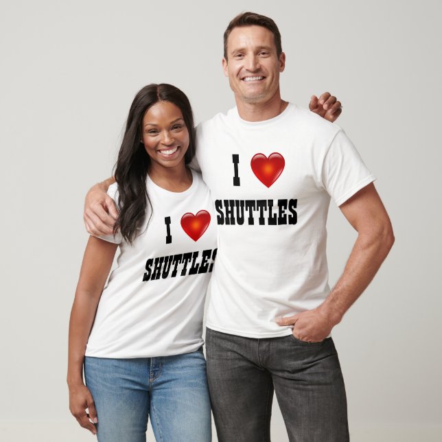 I Heart Shirt - Shuttles (Unisex)