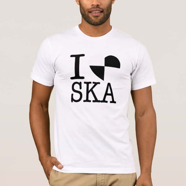 I 'Heart' Ska T-Shirt (Front)