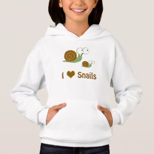 I Heart Snails- two cute snails 