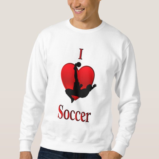 I Heart Soccer Sweatshirt (Front)