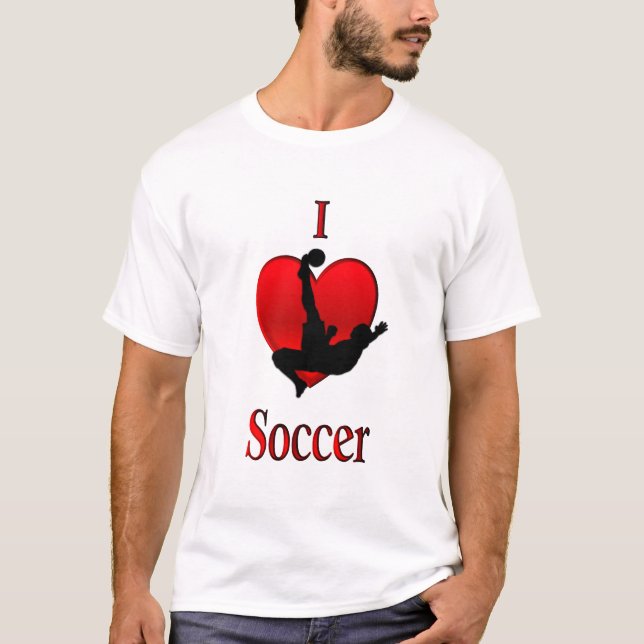 I Heart Soccer T-Shirt (Front)