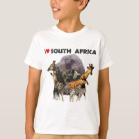 I Heart South Africa Wildlife Collage