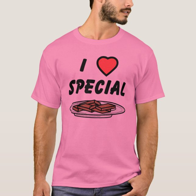I Heart Special Brownies T-Shirt (Front)
