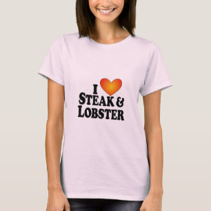 I (heart) Steak & Lobster - Lite Multi-Products T-Shirt