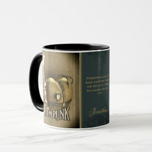 I Heart Steampunk Personalised Mugs
