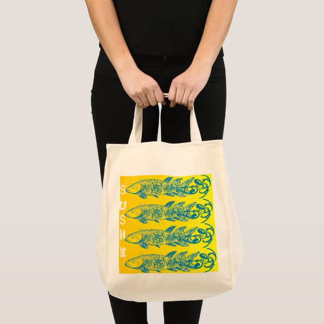 I Heart Sushi Tote Bag (Front (Product))