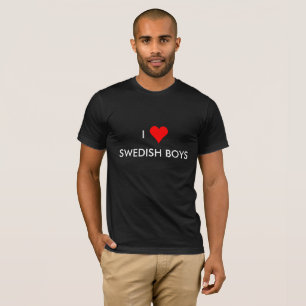 i heart swedish boys T-Shirt
