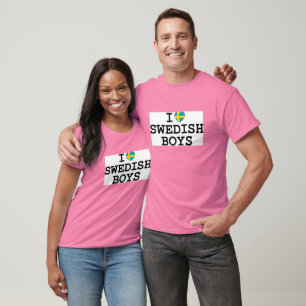 I Heart Swedish Boys T-Shirt