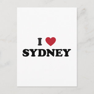 I Heart Sydney Australia Postcard