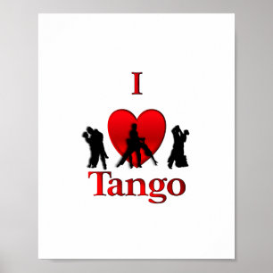 I Heart Tango Poster