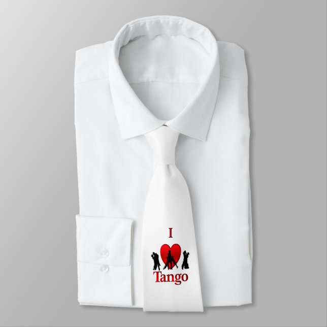 I Heart Tango Tie (Tied)