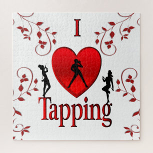 I Heart Tap Dance Jigsaw Puzzle