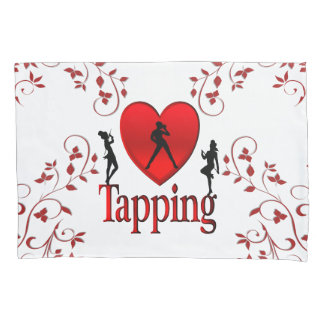 I Heart Tap Dance Pillowcase